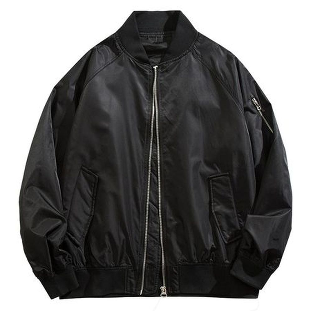 Men's Street Style Loose Coat Fashion Jacket